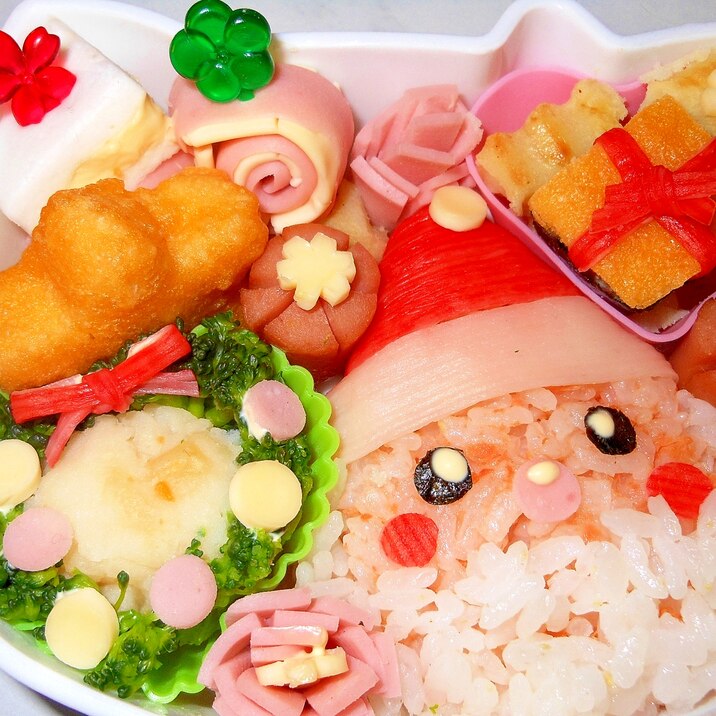 サンタさん弁当！クリスマス！キャラ弁